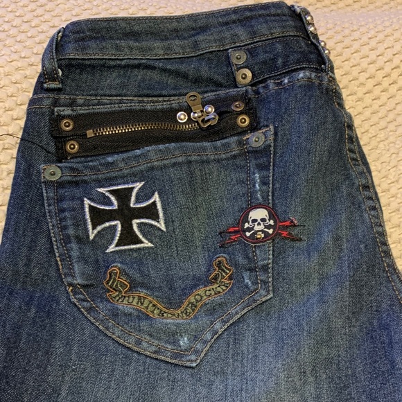 ROBINS Men's Dark Blue Jeans - Picture 5 of 11